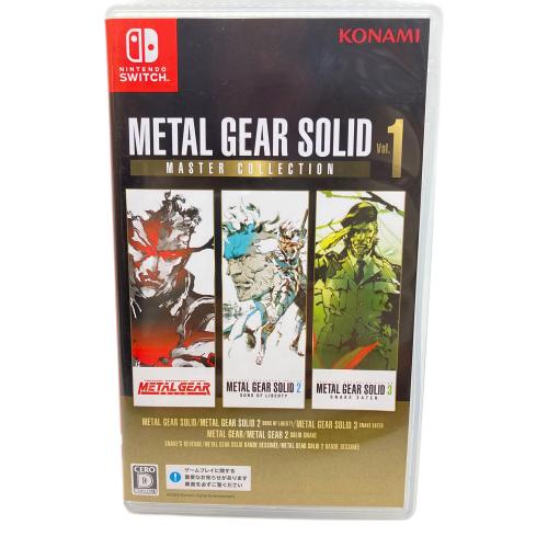 コナミ METAL GEAR SOLID: MASTER COLLECTION Vol.1 Nintendo Switch用ソフト CERO D (17歳以上対象)