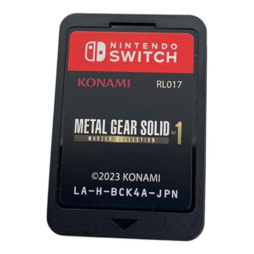 コナミ METAL GEAR SOLID: MASTER COLLECTION Vol.1 Nintendo Switch用ソフト CERO D (17歳以上対象)
