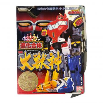 恐竜戦隊ジュウレンジャー (キョウリュウセンタイ) DX大獣神 男の子おもちゃ 外箱損傷大・塗装ハゲ有 シール貼り済み