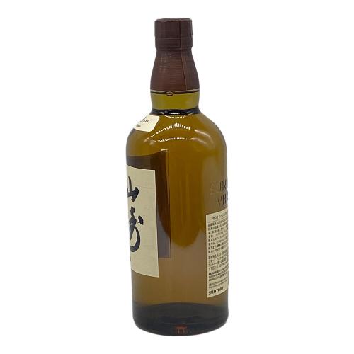 サントリー 山崎 ジャパニーズウィスキー シングルモルト 700ml