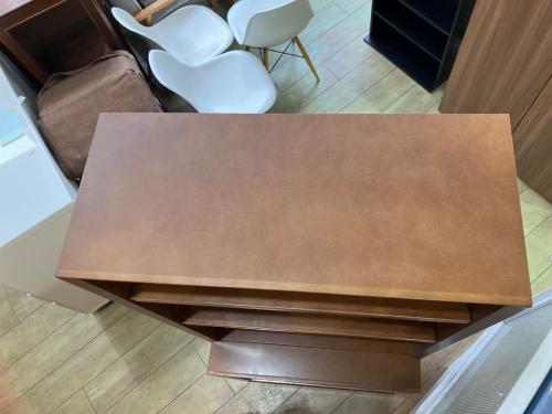 カリモク60 (カリモクロクマル) オープントップキャビネット ブラウン