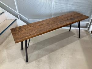 ACME Furniture (アクメファニチャー) ベンチ 168 ブラウン×ブラック GRANDVIEW