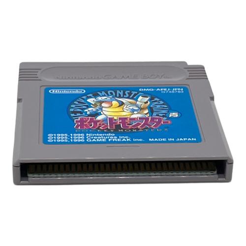 ポケットモンスター青 ゲームボーイ用ソフト