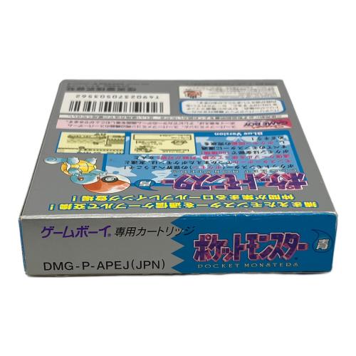 ポケットモンスター青 ゲームボーイ用ソフト