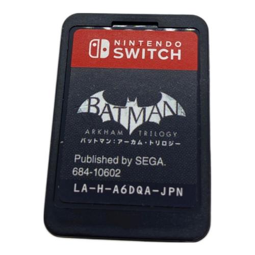 バットマン：アーカム・トリロジー Nintendo Switch用ソフト CERO D (17歳以上対象)