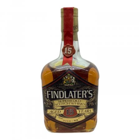 FINDLATER'S スコッチウィスキー 15年 750ml｜トレファクONLINE