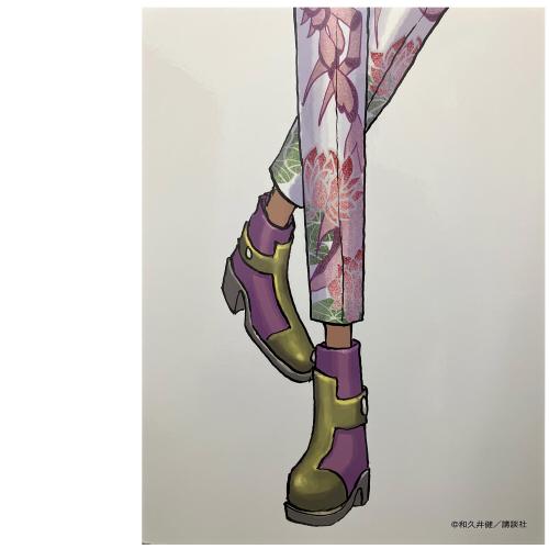 等身大パネル 三途春千代　原画展