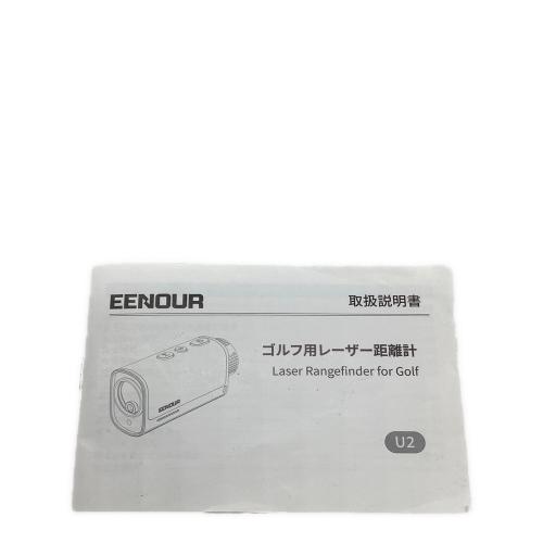EENOUR (イーノウ) ゴルフ用レーザー距離計 U2 ホワイト
