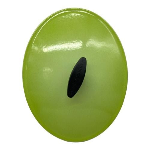 LE CREUSET (ルクルーゼ) 鍋 25cm グリーン ココット・オーバル