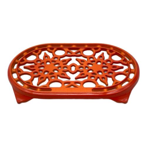 LE CREUSET (ルクルーゼ) 鍋敷き オレンジ