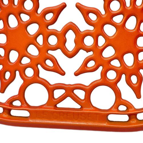 LE CREUSET (ルクルーゼ) 鍋敷き オレンジ