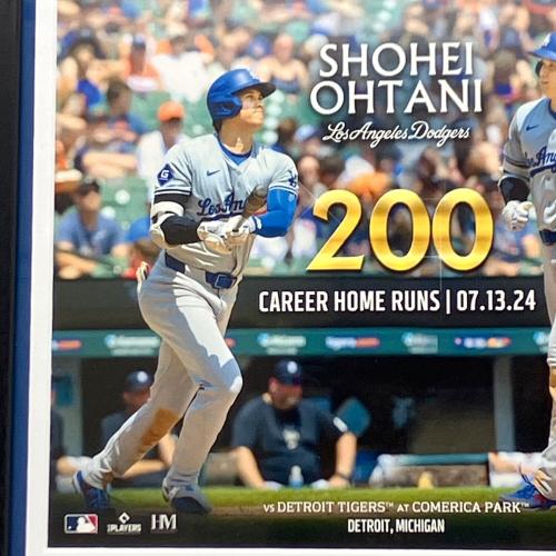 応援グッズ 大谷翔平 200 CAREER HOME RUNS
