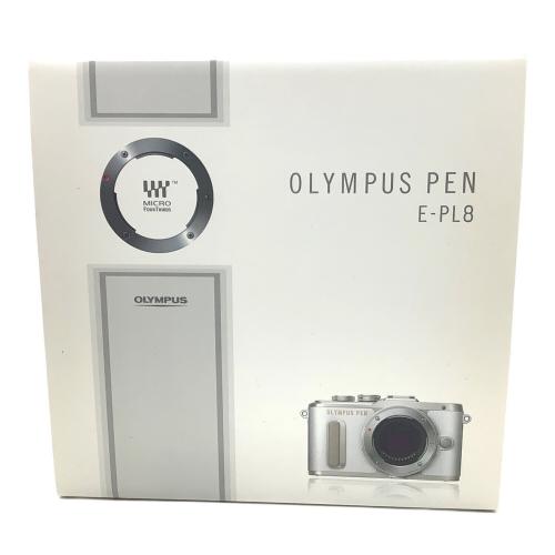 OLYMPUS PEN (オリンパスペン) ミラーレス一眼カメラ E-PL8 ダブルズームキット