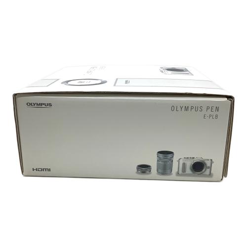 OLYMPUS PEN (オリンパスペン) ミラーレス一眼カメラ E-PL8 ダブルズームキット