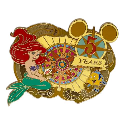 DISNEY (ディズニー) ディズニーシー5周年 アリエル＆フランダー ジャンボピン