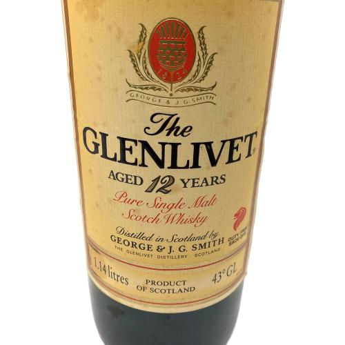 グレンリベット (GLENLIVET) スコッチウイスキー 12年 1140ml