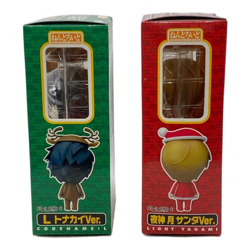 GOOD SMILE COMPANY (グッドスマイルカンパニー) ねんどろいど デスノート 夜神月 サンタVer. L トナカイVer. 2体セット