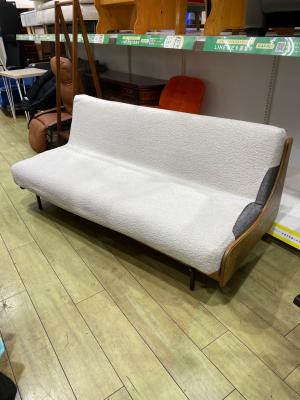 journal standard Furniture (ジャーナルスタンダードファニチャー) ソファーベッド HABITAT ＠ 29 ホワイト×ブラウン