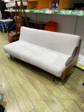 journal standard Furniture (ジャーナルスタンダードファニチャー) ソファーベッド HABITAT ＠ 29 ホワイト×ブラウン