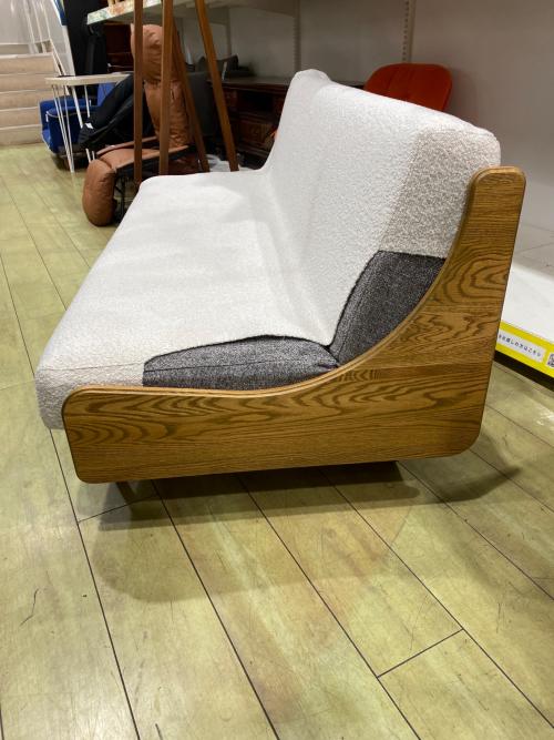 journal standard Furniture (ジャーナルスタンダードファニチャー) ソファーベッド HABITAT ＠ 29 ホワイト×ブラウン