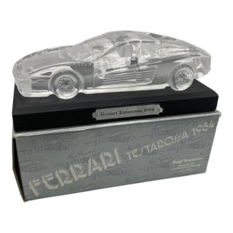 フェラーリガラスオブジェ FERRARI TESTAROSSA 1984