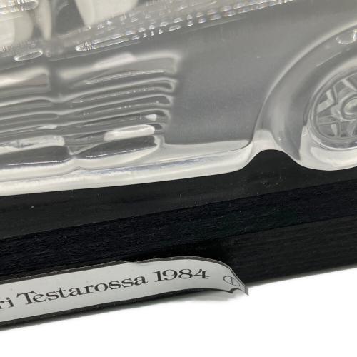 フェラーリガラスオブジェ FERRARI TESTAROSSA 1984