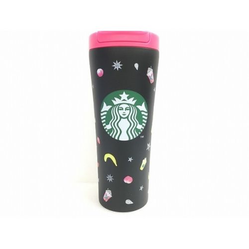 Starbucks Coffee スターバックスコーヒ ステンレスタンブラー ピンク ブラック 未使用品 トレファクonline