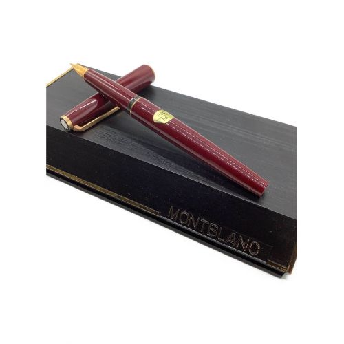 MONTBLANC モンブラン 万年筆 14K ケース・箱付き MONTBLANC モンブラン 万年筆 585 ケース付き 【公式通販】