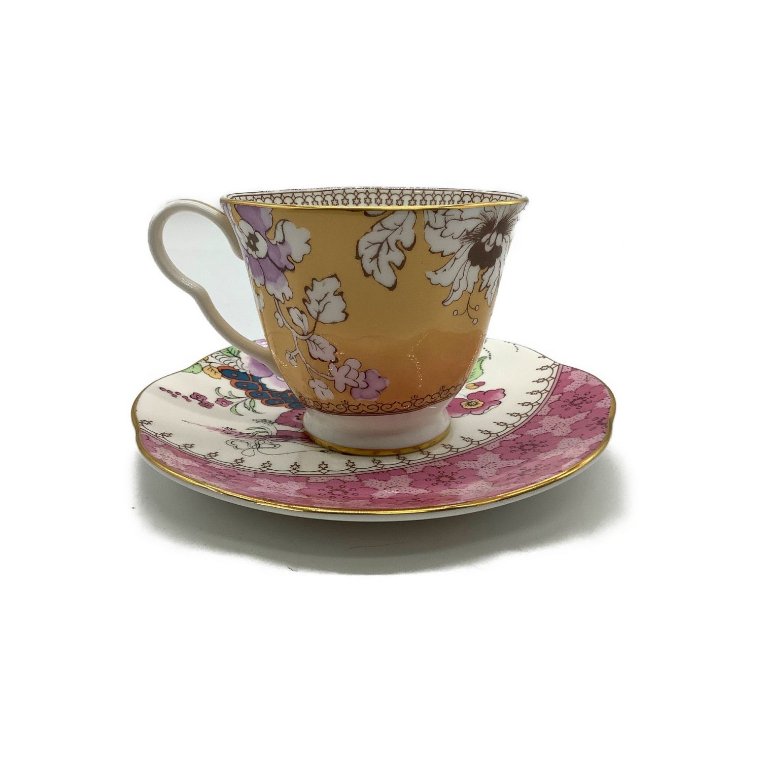 WEDGWOOD バタフライ ブルーム saucer and cup カップアンドソーサー Bloom Butterfly