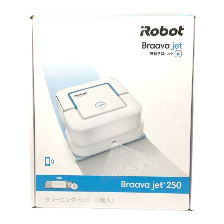 iRobot (アイロボット) ロボットクリーナー ブラーバ ジェット B250060 程度S(未使用品) 純正バッテリー 50Hz／60Hz 未使用品