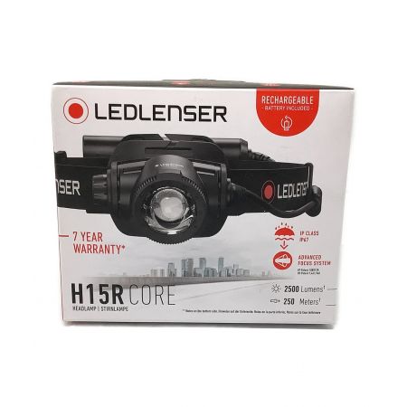 LED LENSER (レッドレンザー) ヘッドライト H15RCORE