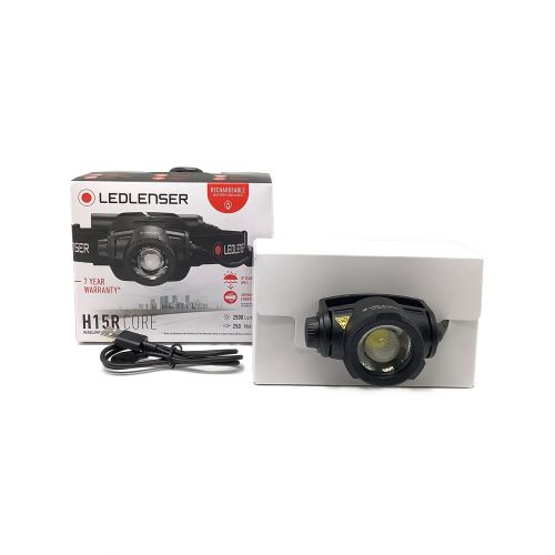 LED LENSER (レッドレンザー) ヘッドライト H15RCORE｜トレファクONLINE