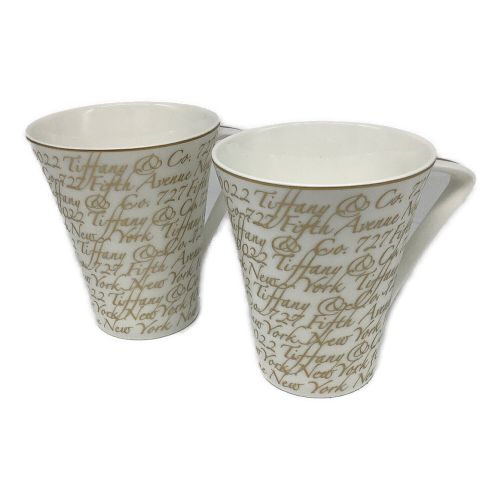 TIFFANY & Co. (ティファニー) ペアマグカップ ノーツ 2Pセット