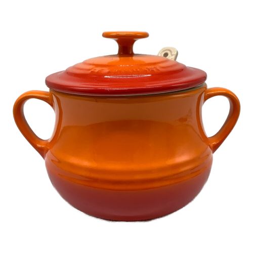 LE CREUSET (ルクルーゼ) シュガーポット オレンジ