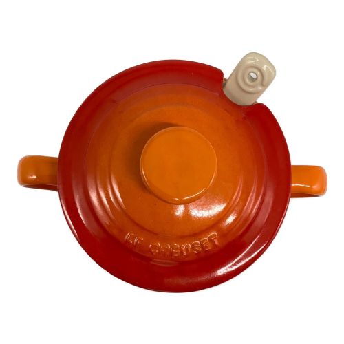 LE CREUSET (ルクルーゼ) シュガーポット オレンジ