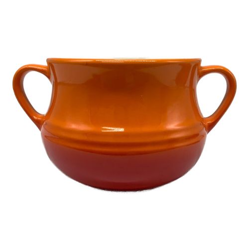 LE CREUSET (ルクルーゼ) シュガーポット オレンジ