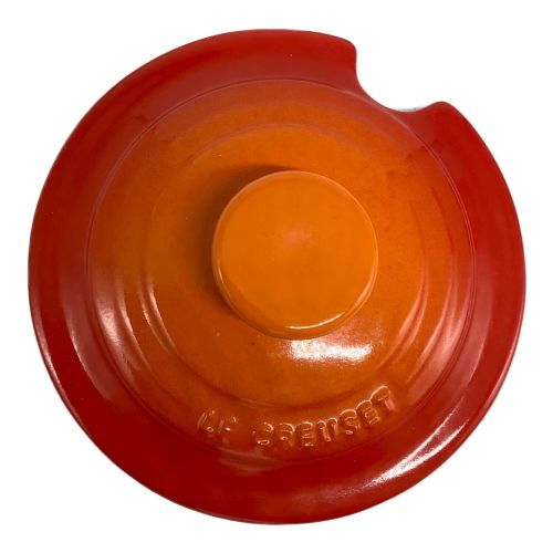 LE CREUSET (ルクルーゼ) シュガーポット オレンジ