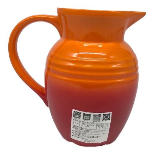 LE CREUSET (ルクルーゼ) 水差し 保管ヨゴレ有 オレンジ