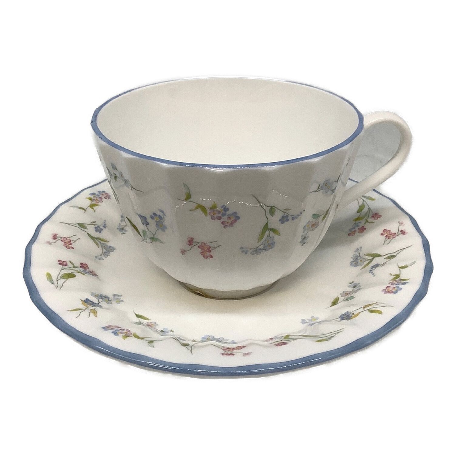 ROYAL WORCESTER (ロイヤルウースター) カップ&ソーサー FORGET ME NOT 