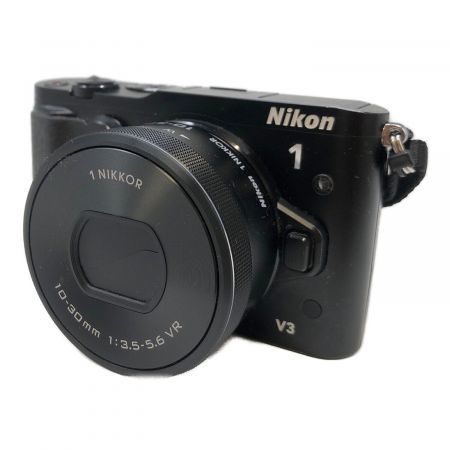 Nikon (ニコン) ミラーレス一眼カメラ 標準パワーズームレンズキット NIKON 1 V3 1839万画素(有効画素 13.2mm×8.8mm CMOS 専用電池 21005364