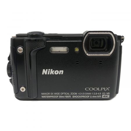 Nikon (ニコン) コンパクトデジタルカメラ ブラック COOLPIX W300 1605万画素 専用電池 20035237