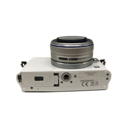 OLYMPUS PEN mini ミラーレス一眼カメラ ツインレンズキット E-PM1 1310万画素(総画素) 1230万画素(有効画素) フォーサーズ 4/3型 LiveMOS 専用電池 -
