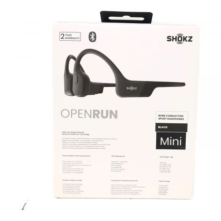 SHOKZ (ショックス) ワイヤレスイヤホン OpenRun Mini SKZ-EP-000012