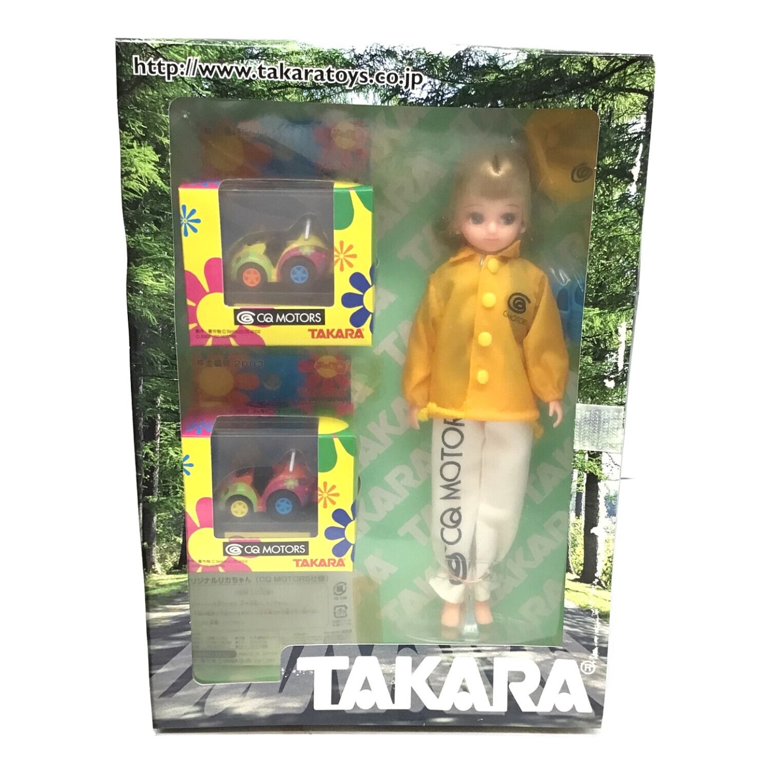 TAKARA TOMY (タカラトミー) リカちゃん人形 2003年 株主優待 チョロQ 