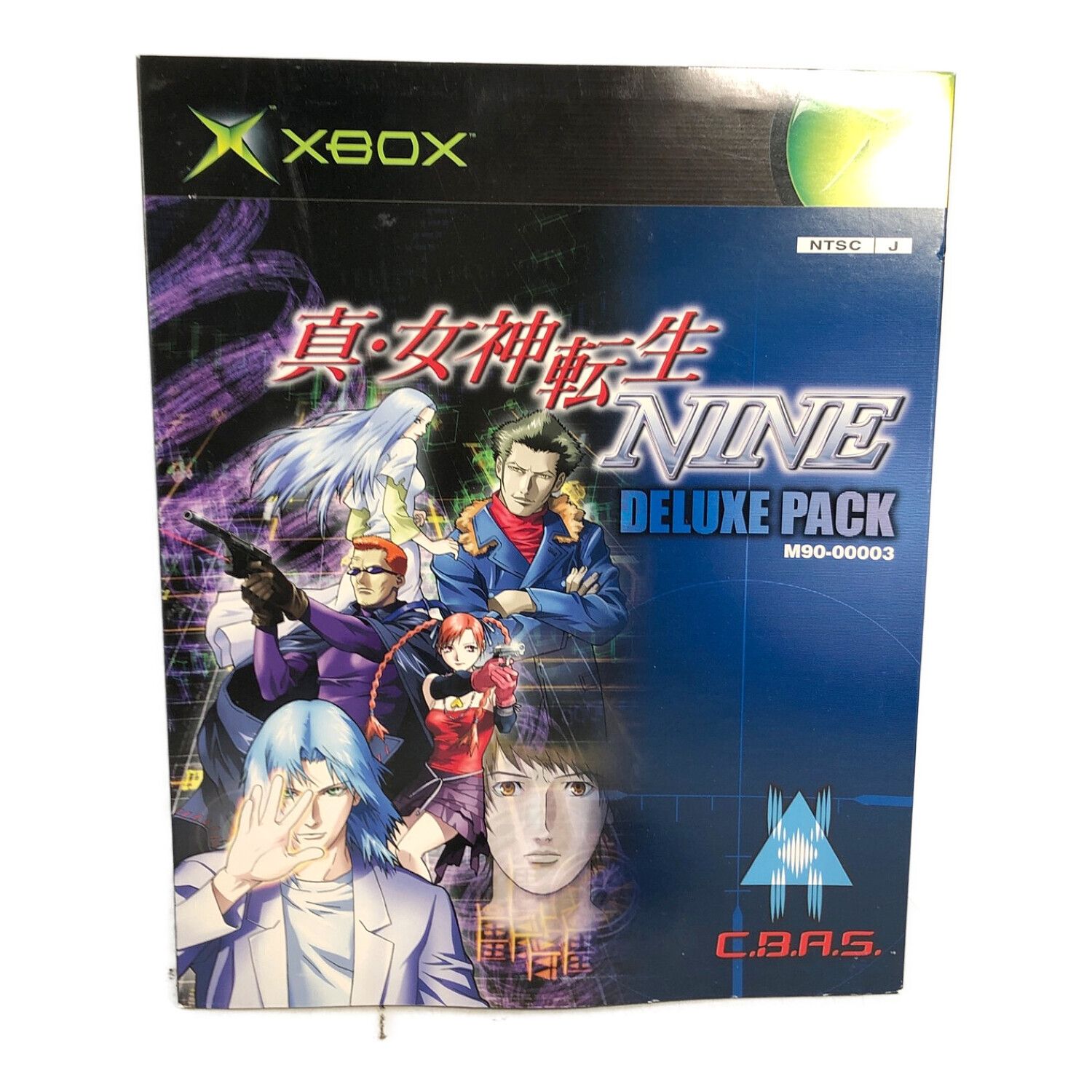 XBOX 真・女神転生NINE DELUXE PACK M90-00003 バインダー欠品
