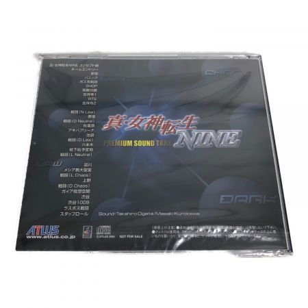 XBOX 真・女神転生NINE DELUXE PACK M90-00003 バインダー欠品