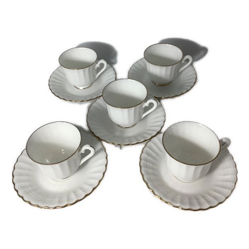 Noritake (ノリタケ) カップ&ソーサー 金彩 studio collection 5Pセット