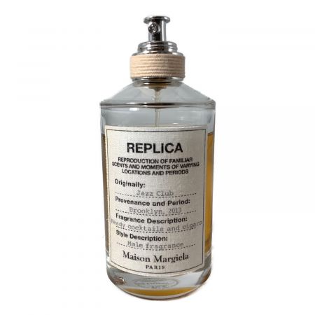 Maison Margiela (メゾンマルジェラ) 香水 REPLICA JAZZ CLUB 100ml 残量80%-99%