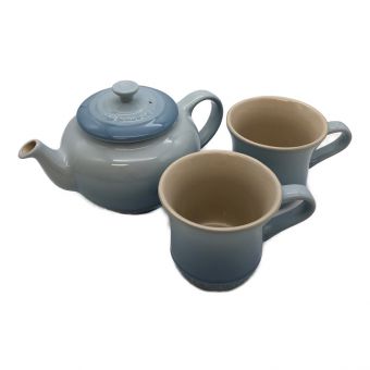 LE CREUSET (ルクルーゼ) TEA FOR TWO ▲ ライトブルー