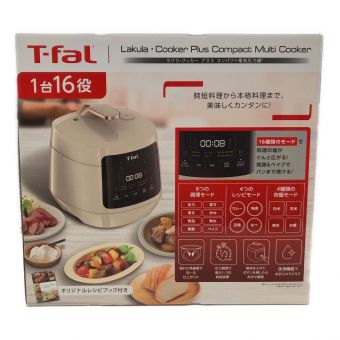 T-Fal (ティファール) 電気圧力鍋 ラクラ・クッカープラス コンパクト CY353AJP